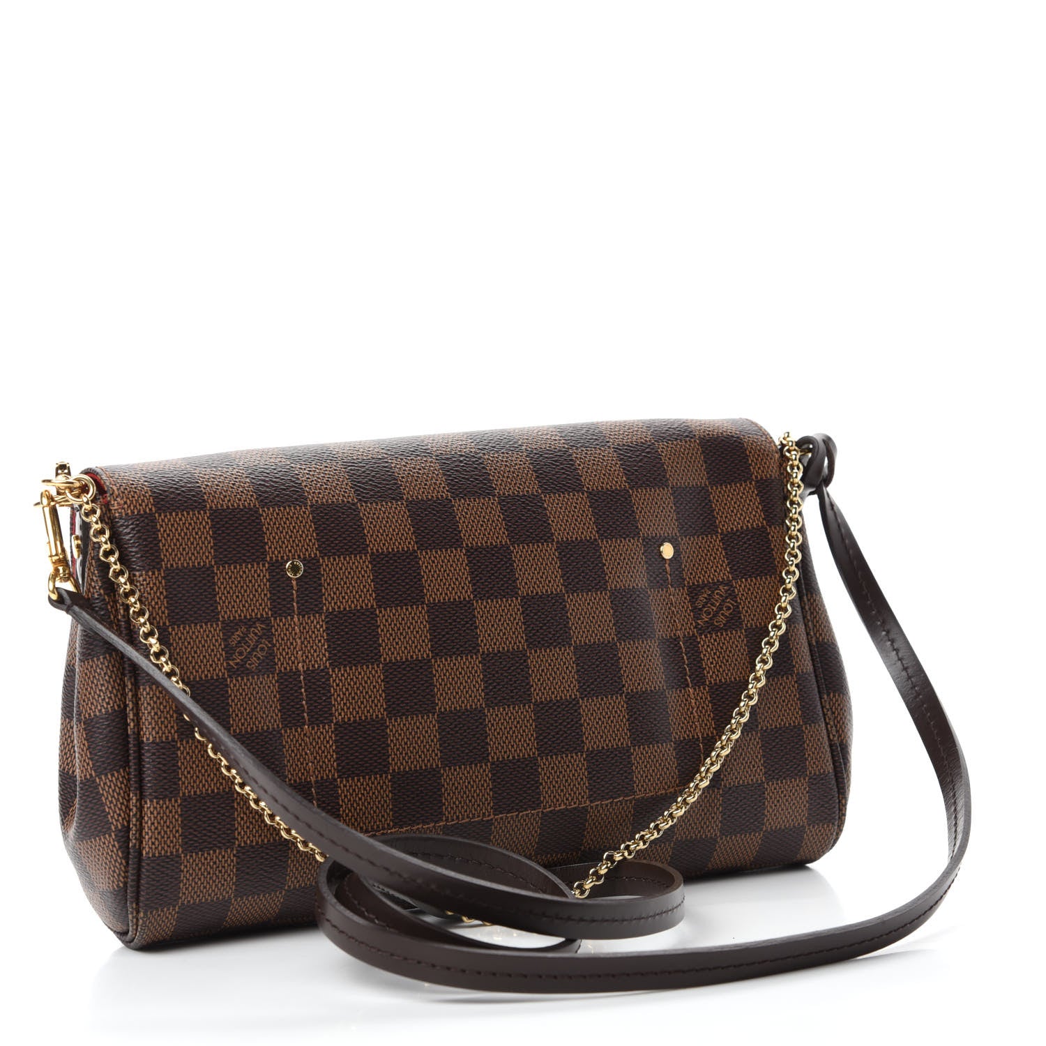 Louis Vuitton Damier Ebene Favorite MM 3 of 11