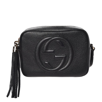 Gucci Pebbled Calfskin Small Soho Disco Bag Black 1 of 7