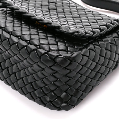 Bottega Veneta Nappa Intrecciato Small Cobble Shoulder Bag Black 12 of 13