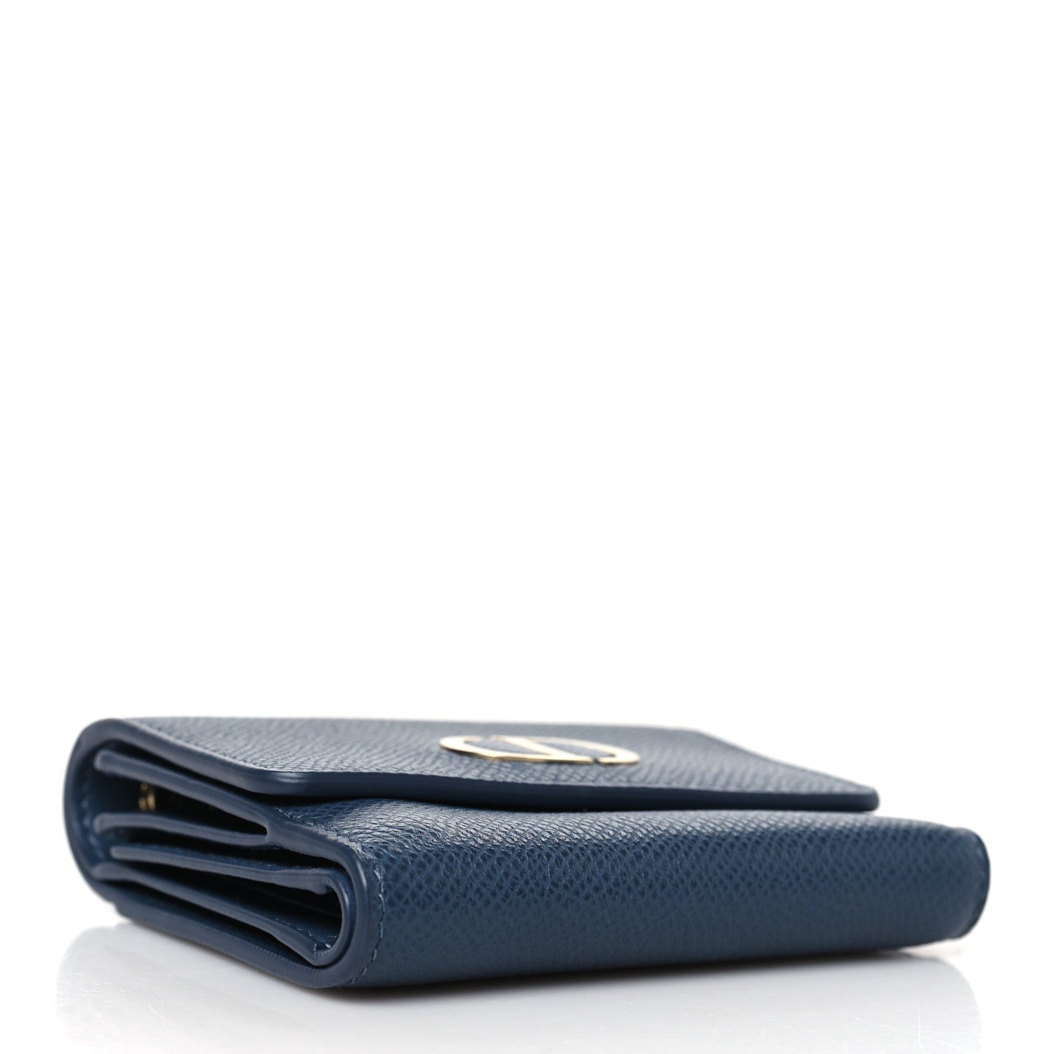 Christian Dior Calfskin 30 Montaigne Wallet Blue 4 of 6