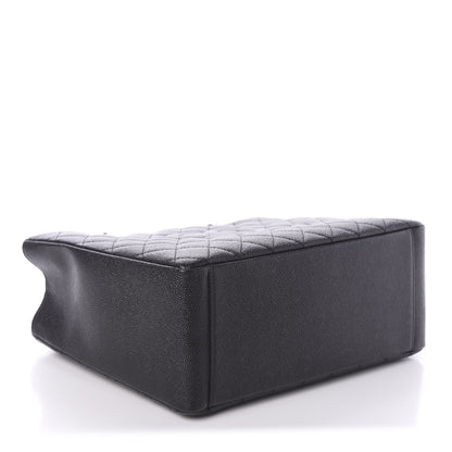 Chanel Caviar Quilted Grand Shopping Tote GST Black 4 of 10