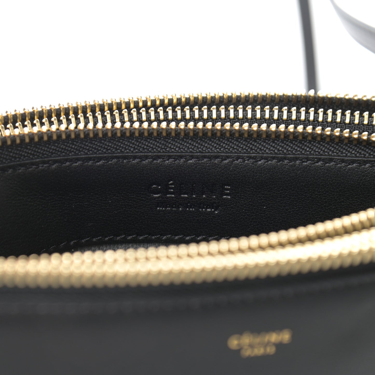 Lambskin Small Trio Crossbody Bag Black
