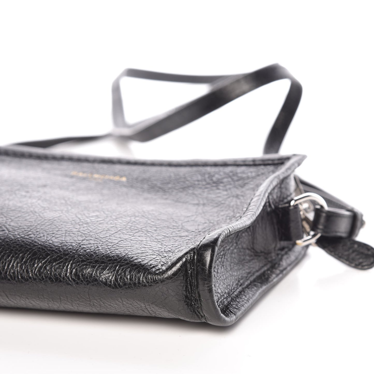 Agneau Bazar Pochette Crossbody Black