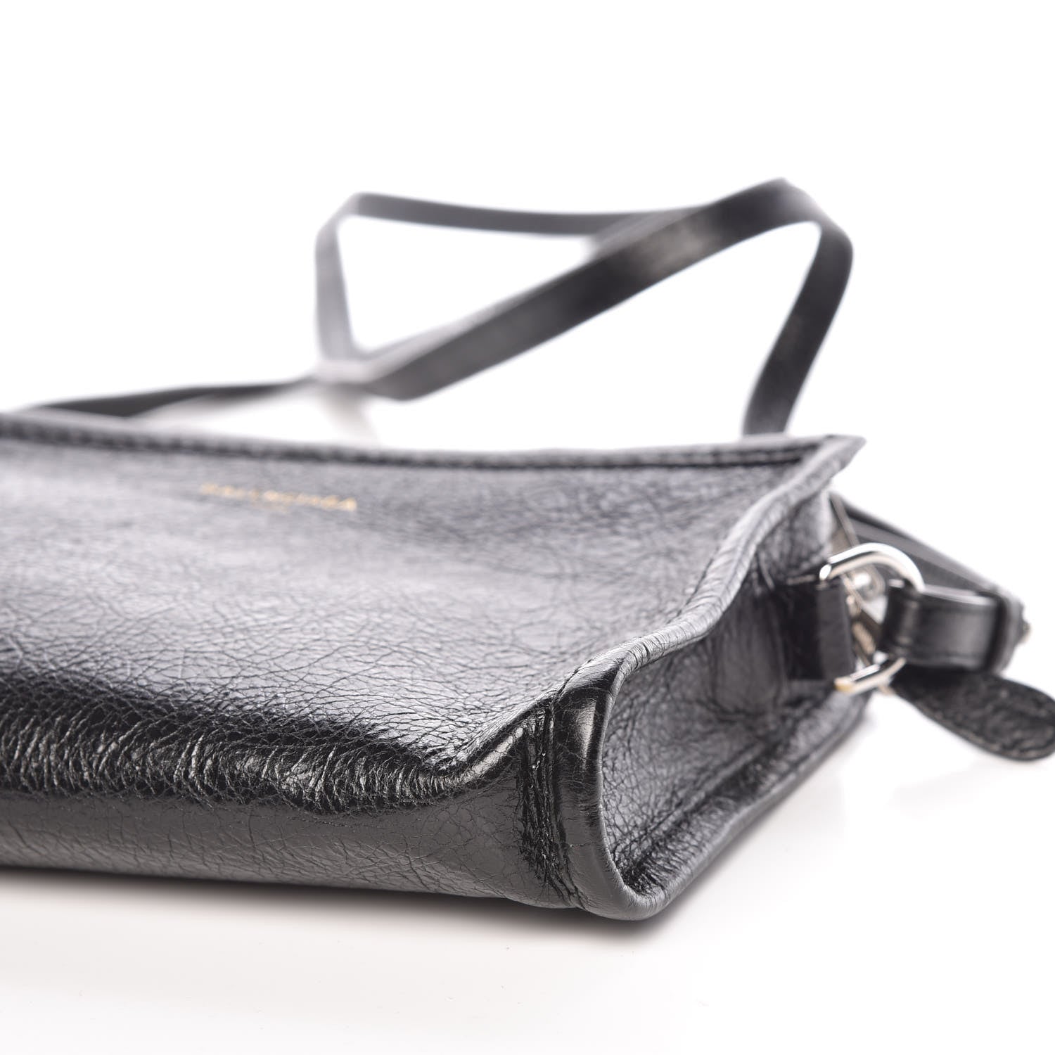 Balenciaga Agneau Bazar Pochette Crossbody Black 9 of 9
