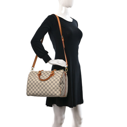 Louis Vuitton Damier Azur Speedy Bandouliere 30 2 of 18