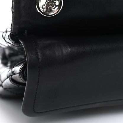 Chanel Crinkled Patent Quilted 2.55 Reissue Mini Flap Black 12 of 19