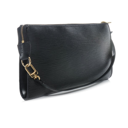 Louis Vuitton Epi Pochette Accessories 21 Black 3 of 7