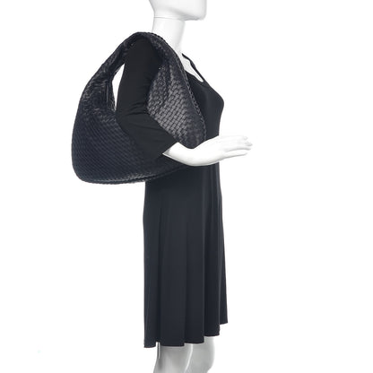 Bottega Veneta Nappa Intrecciato Large Veneta Hobo Tourmaline 2 of 10