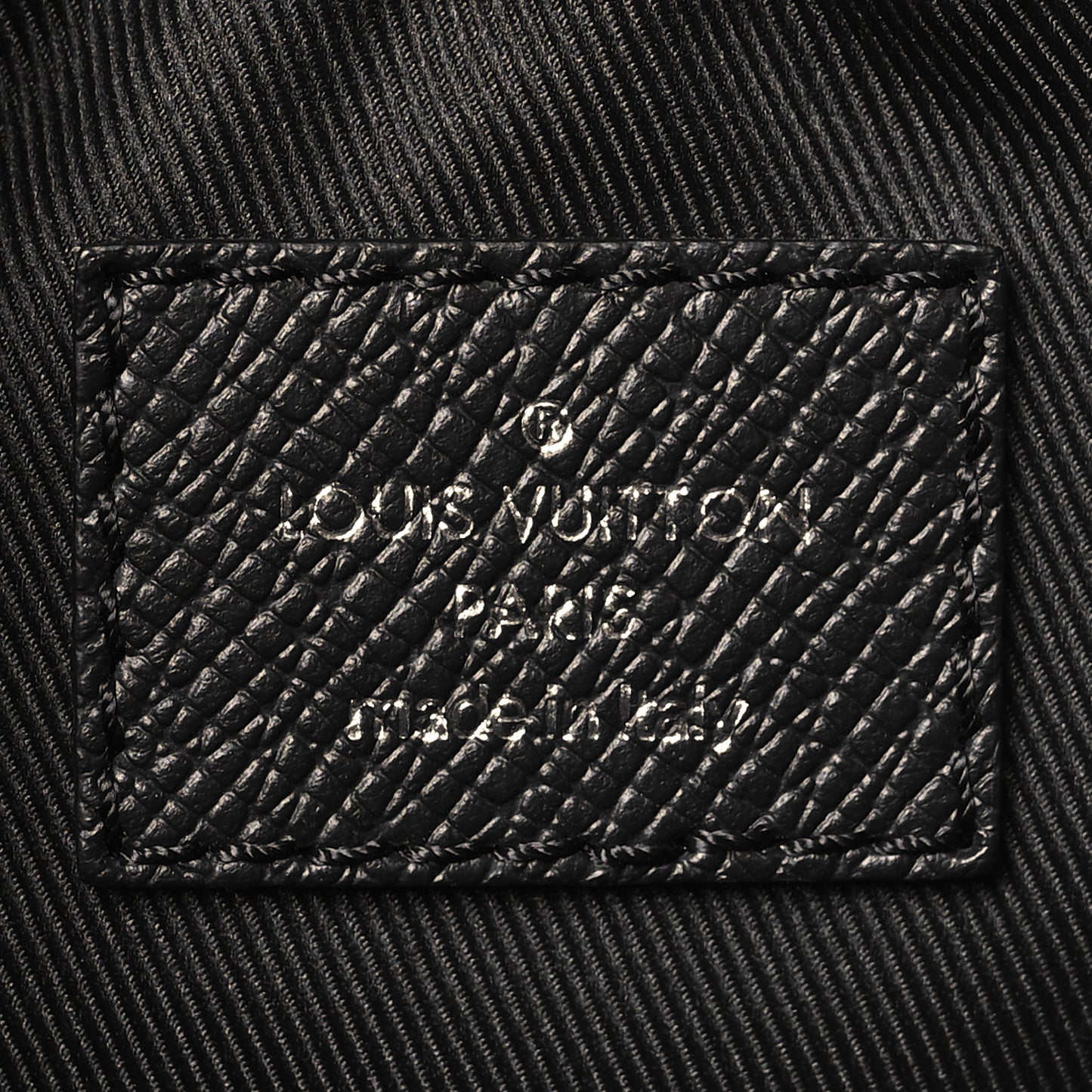 Taiga Monogram Outdoor Bumbag Black