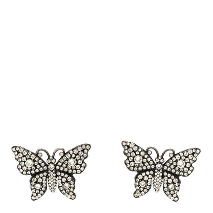 Gucci Crystal Butterfly Stud Earrings 1 of 3