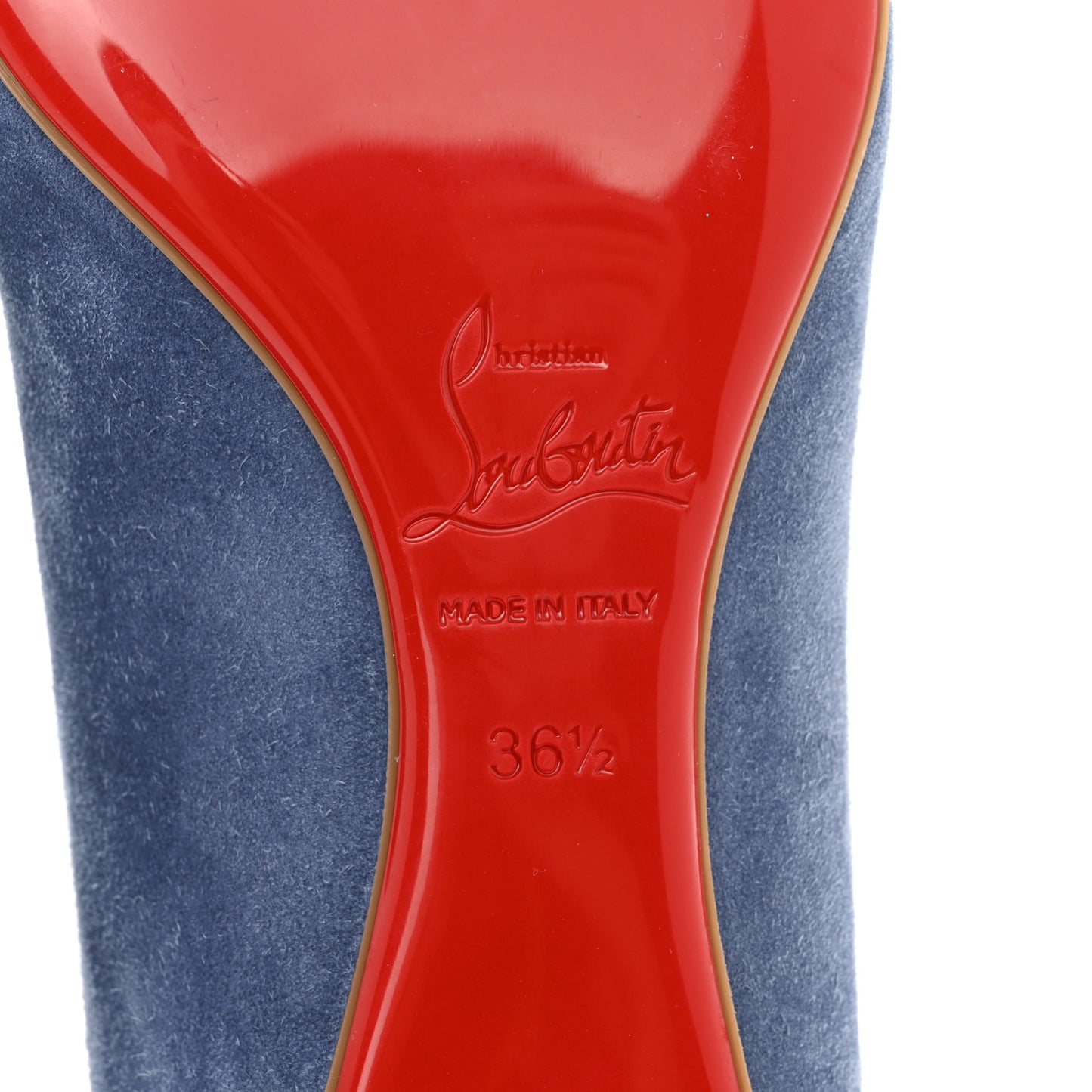 Veau Velours Ballalla Pointy Toe Flats 36.5 Jeans