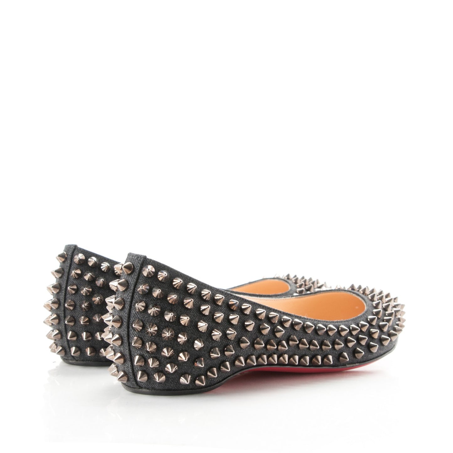Flannel Pigalle Spikes Flats 35 Antracite Gun