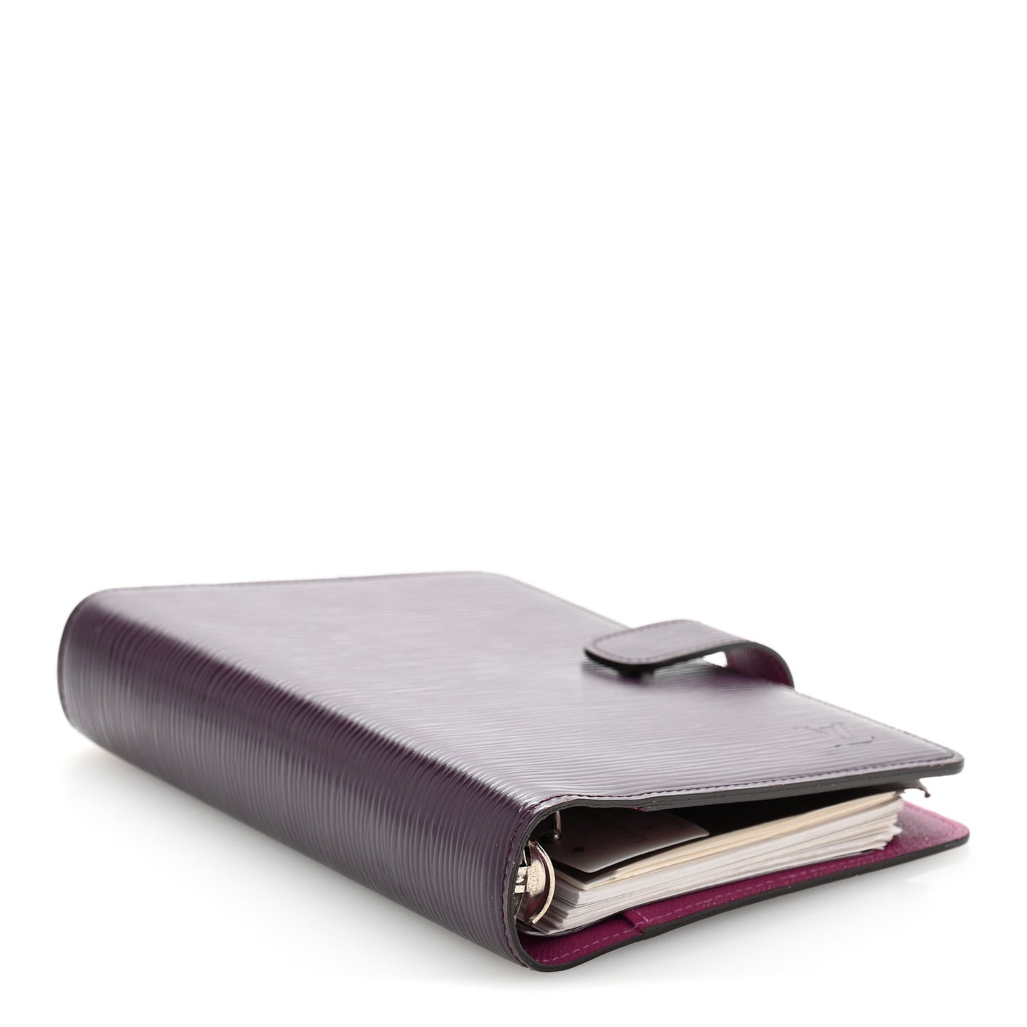 Epi Medium Ring Agenda Cover Cassis
