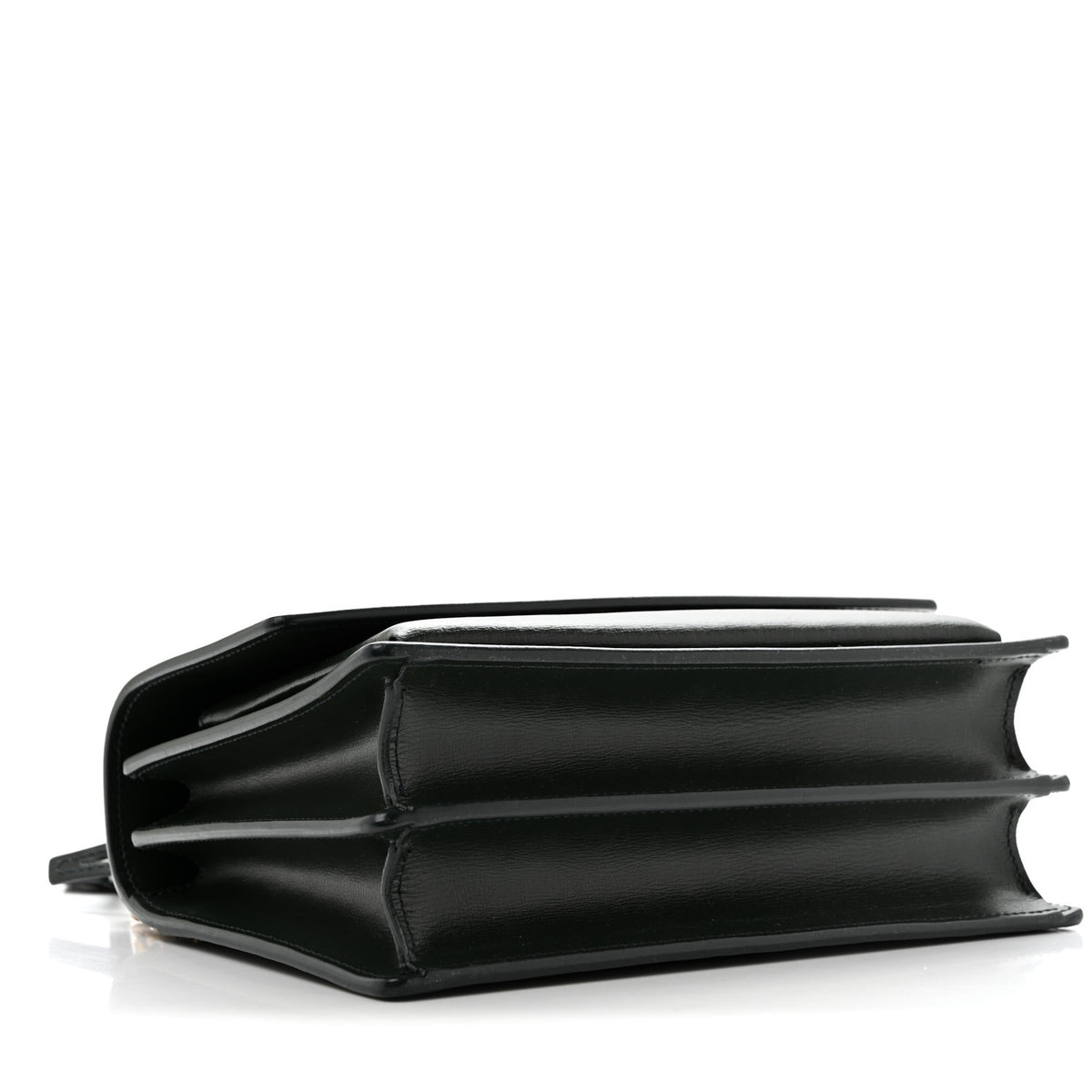 Saint Laurent Calfskin Medium Monogram Sunset New Vert Fonce 4 of 13
