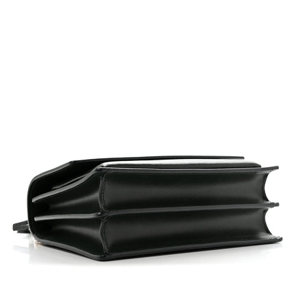 Saint Laurent Calfskin Medium Monogram Sunset New Vert Fonce 4 of 13