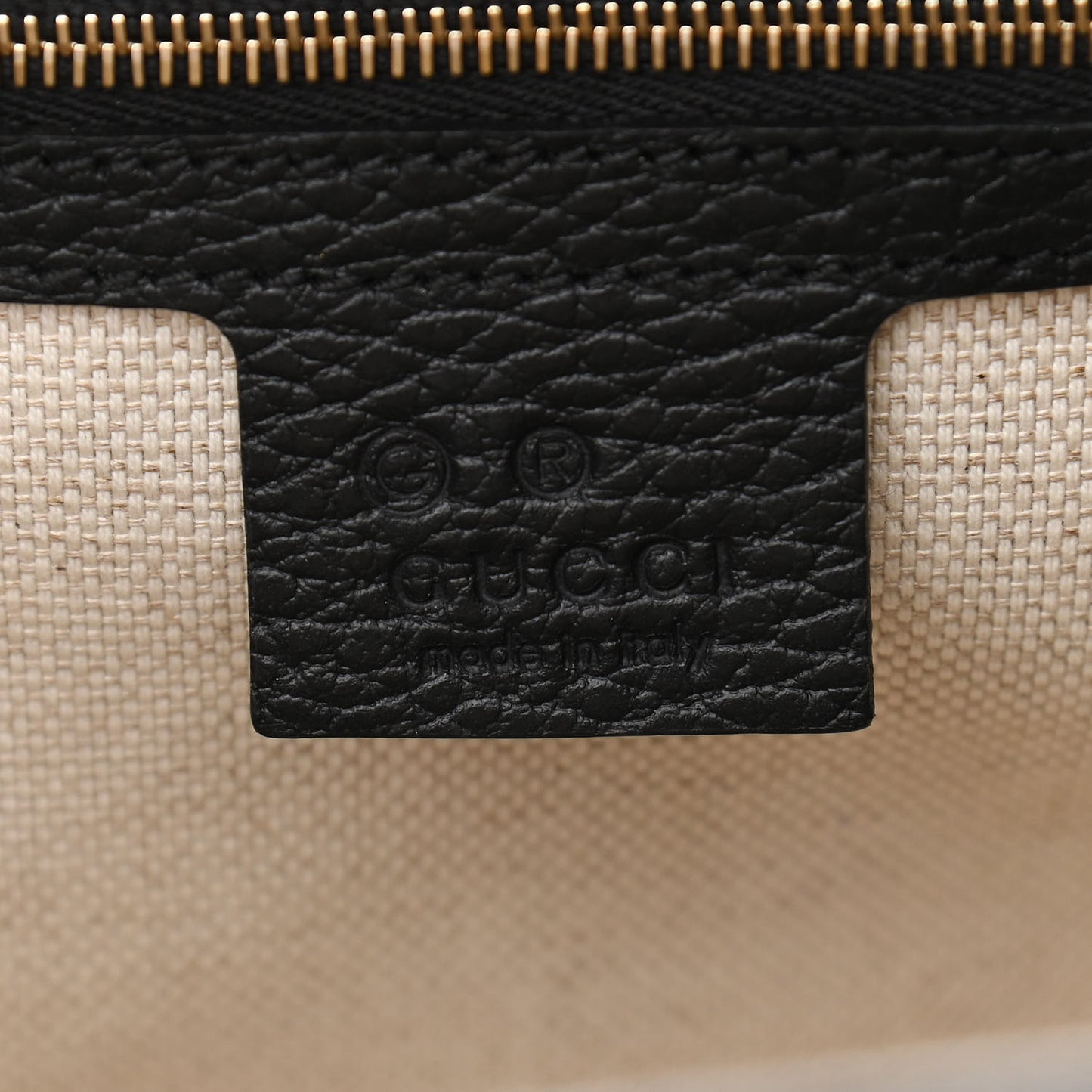 Dollar Calfskin Medium Soho Top Handle Satchel Black