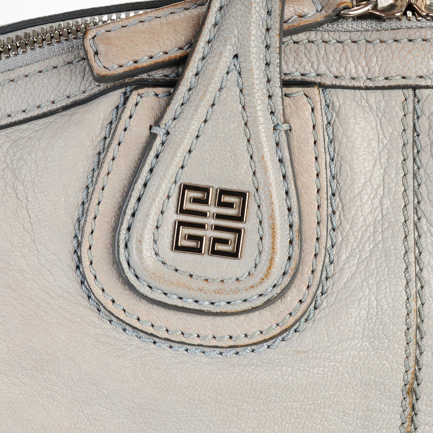 Givenchy Sugar Goatskin Micro Nightingale Light Blue 15 of 17