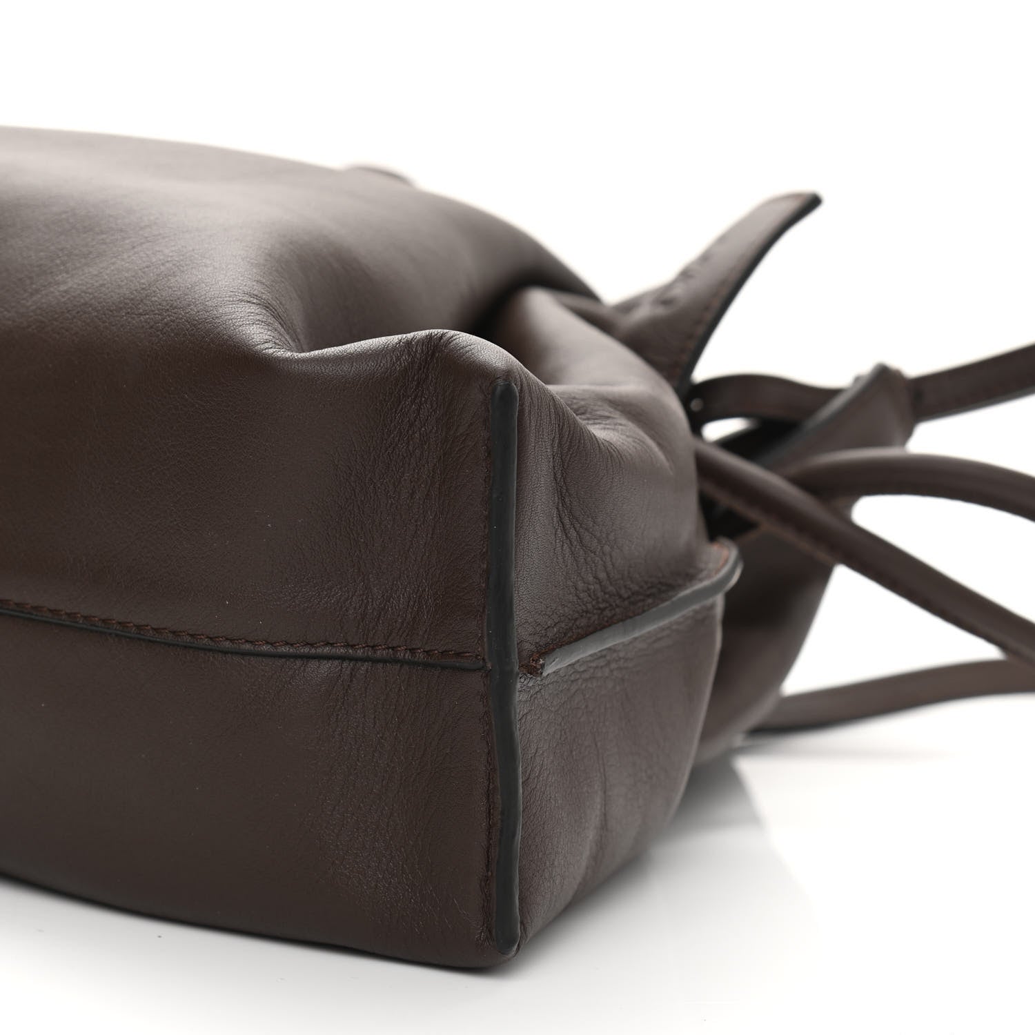 Loewe Calfskin Small Flamenco Knot Bag Ebony 11 of 11