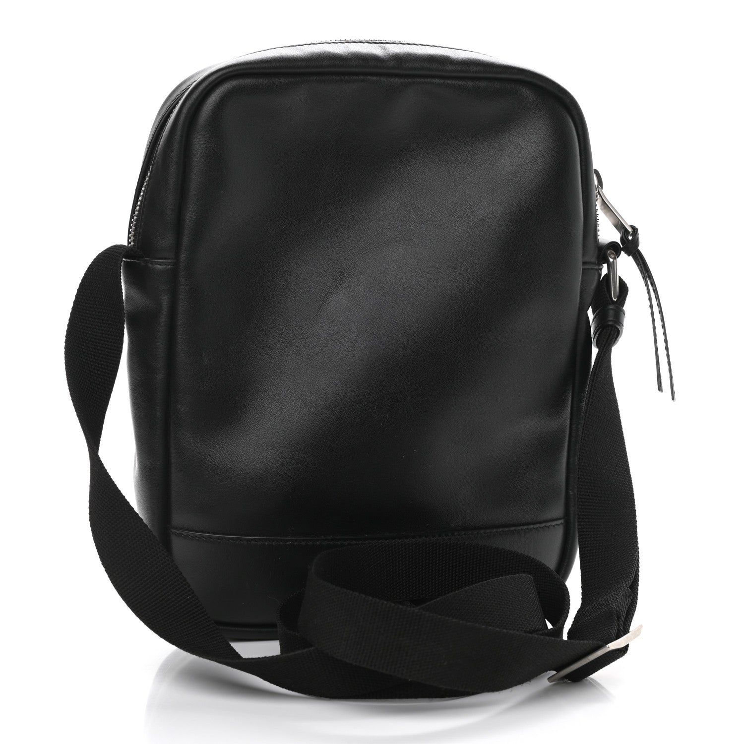 Saint Laurent Calfskin Rivington Race Pouch Black 2 of 10