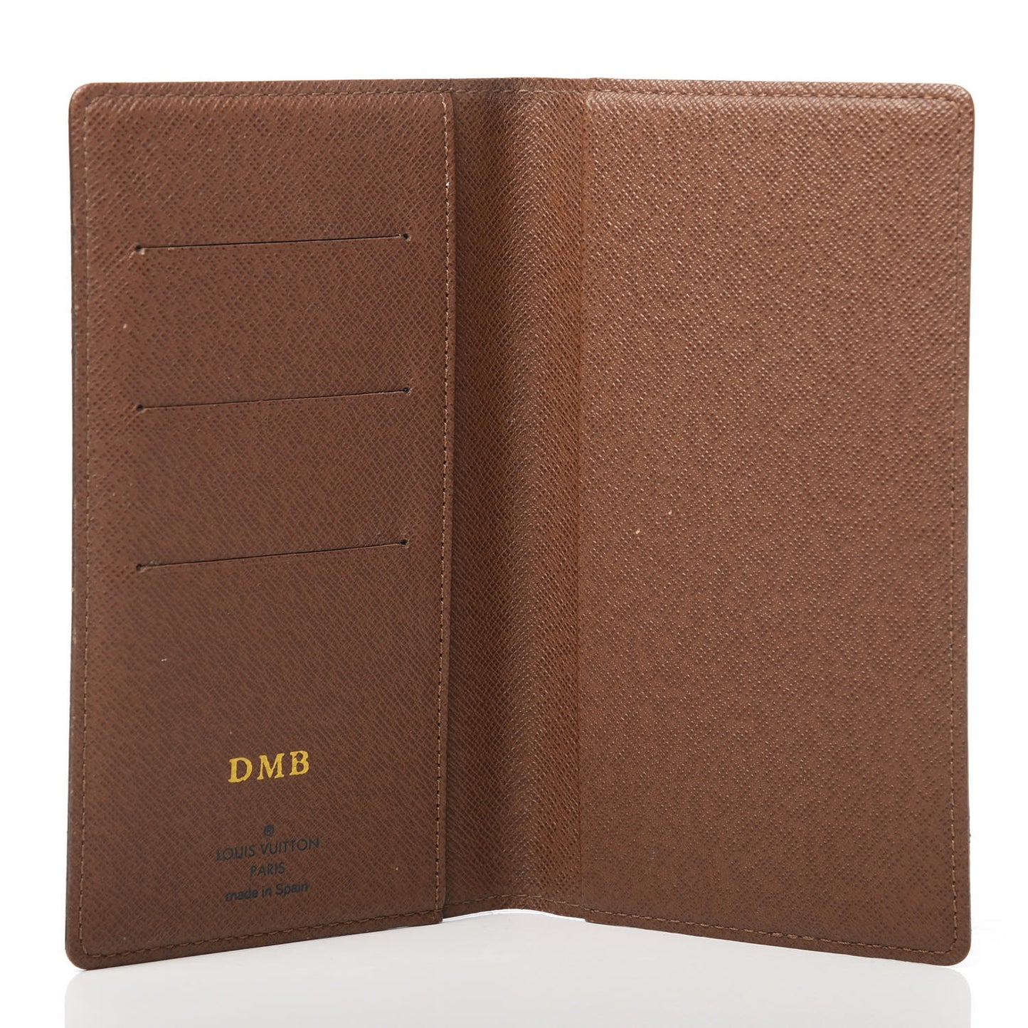 Monogram Pocket Agenda Cover