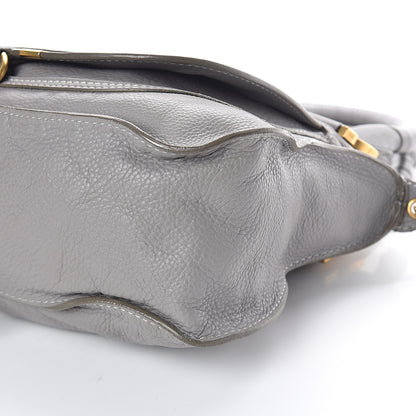 Chloe Calfskin Medium Marcie Satchel Cashmere Grey 8 of 8