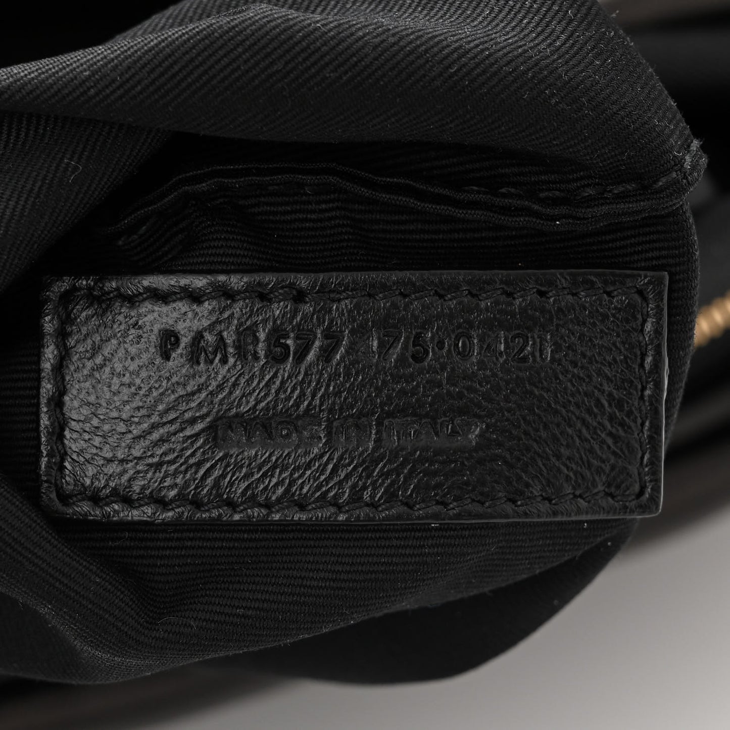 Lambskin Quilted Medium Loulou Puffer Monogram Chain Satchel Black