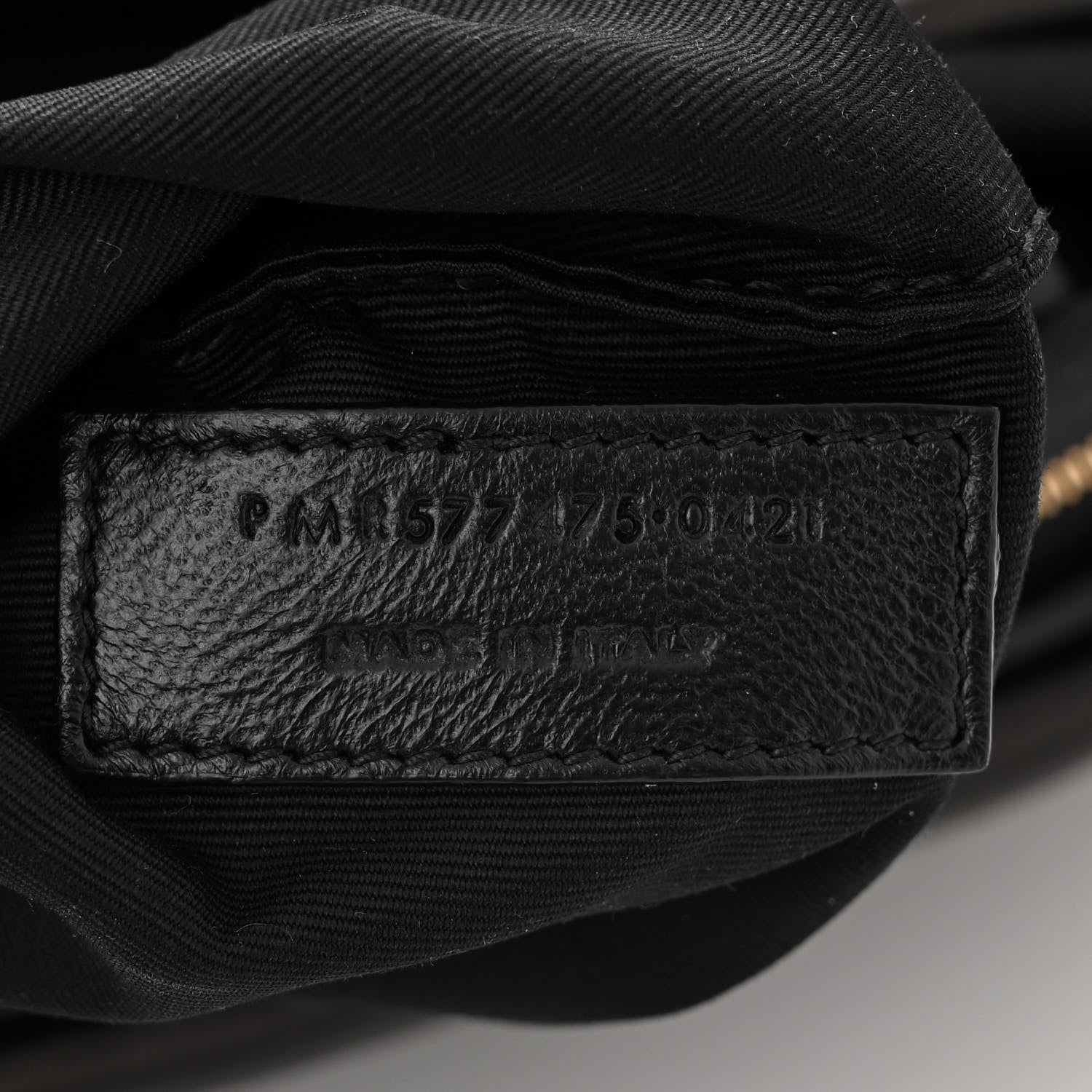 Saint Laurent Lambskin Quilted Medium Loulou Puffer Monogram Chain Satchel Black 7 of 10