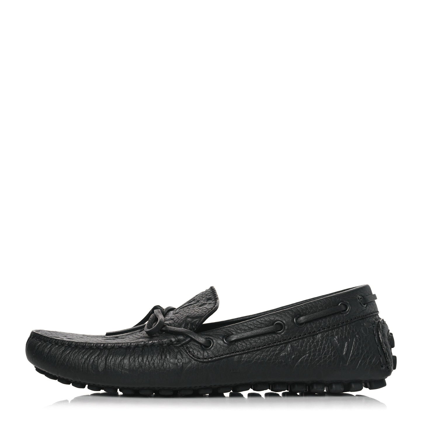 Empreinte Mens Arizona Car Shoe Moccasin Loafers 8 Black