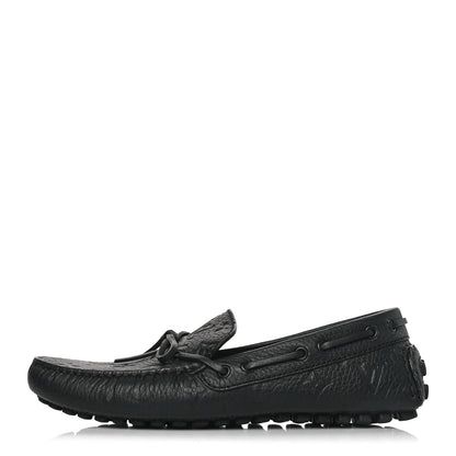 Louis Vuitton Empreinte Mens Arizona Car Shoe Moccasin Loafers 8 Black 1 of 7