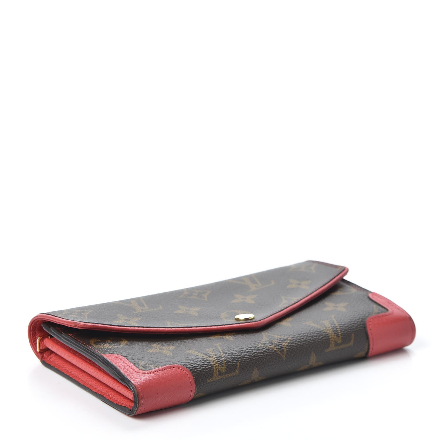 Louis Vuitton Monogram Sarah Retiro Wallet Cherry 3 of 7