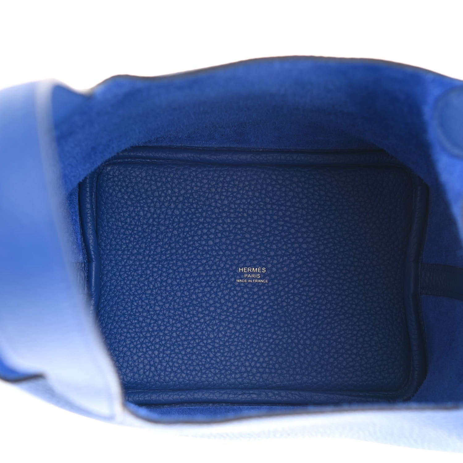 Hermes Taurillon Clemence Picotin Lock 18 PM Bleu Electrique 5 of 11