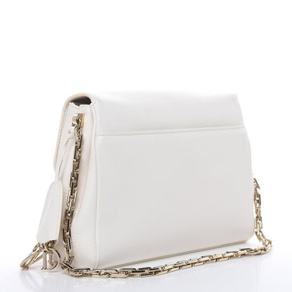 Christian Dior Calfskin Small Diorling White 3 of 12