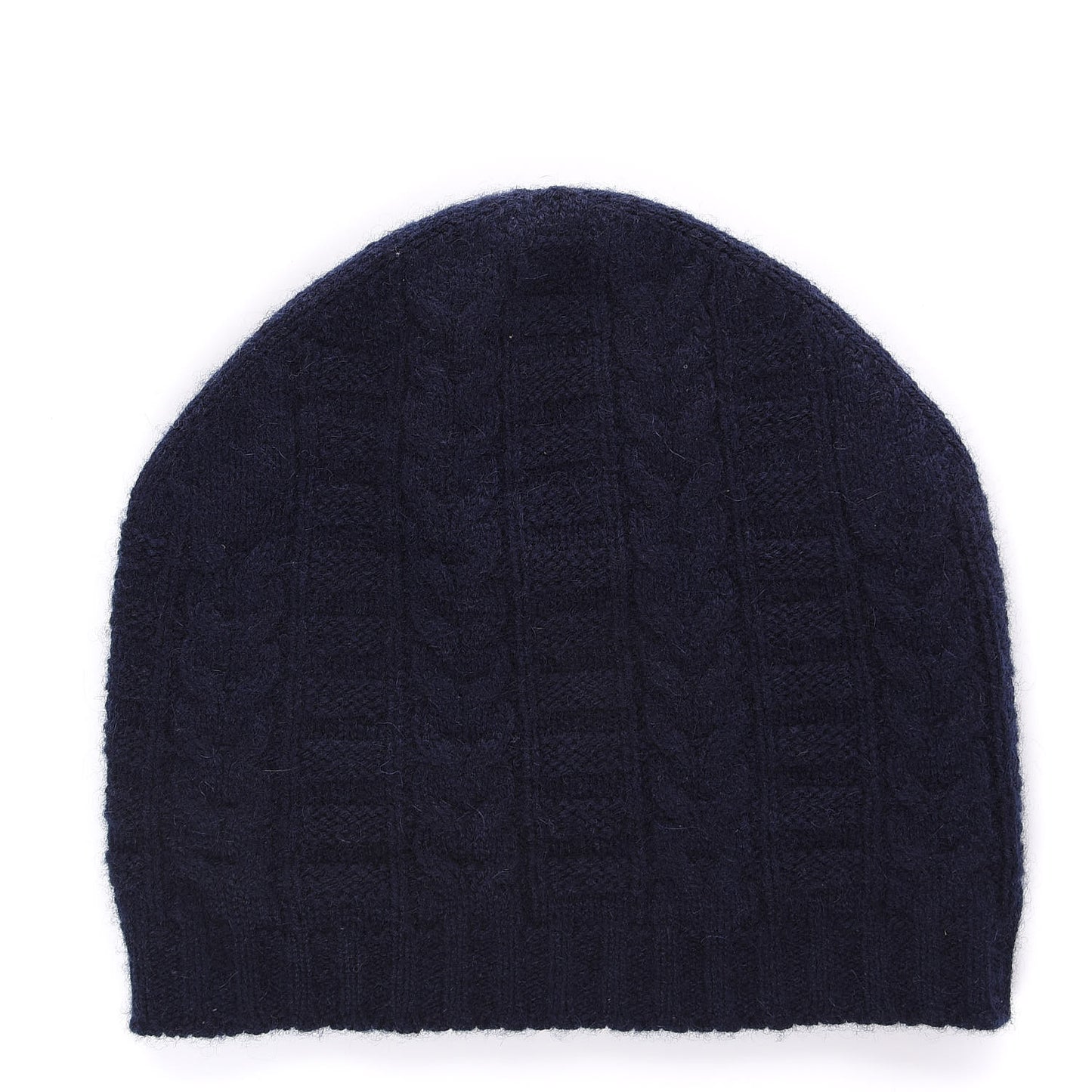 Merino Wool CC Beanie Hat Navy