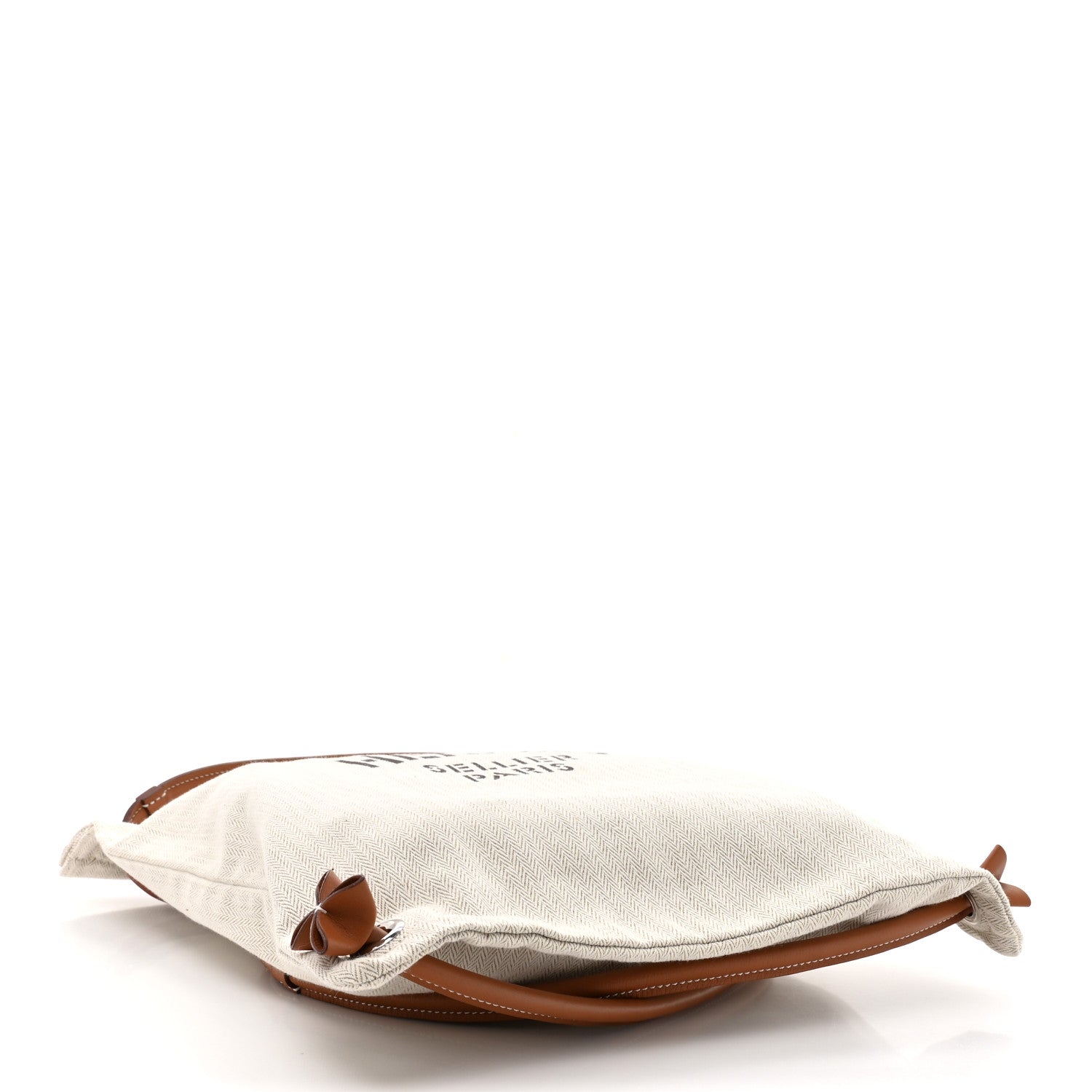 Hermes Canvas Swift Aline Grooming Bag Gold 4 of 9