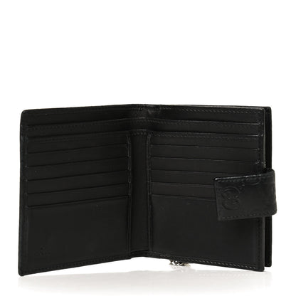 Gucci Guccissima Twins French Wallet Black 5 of 11