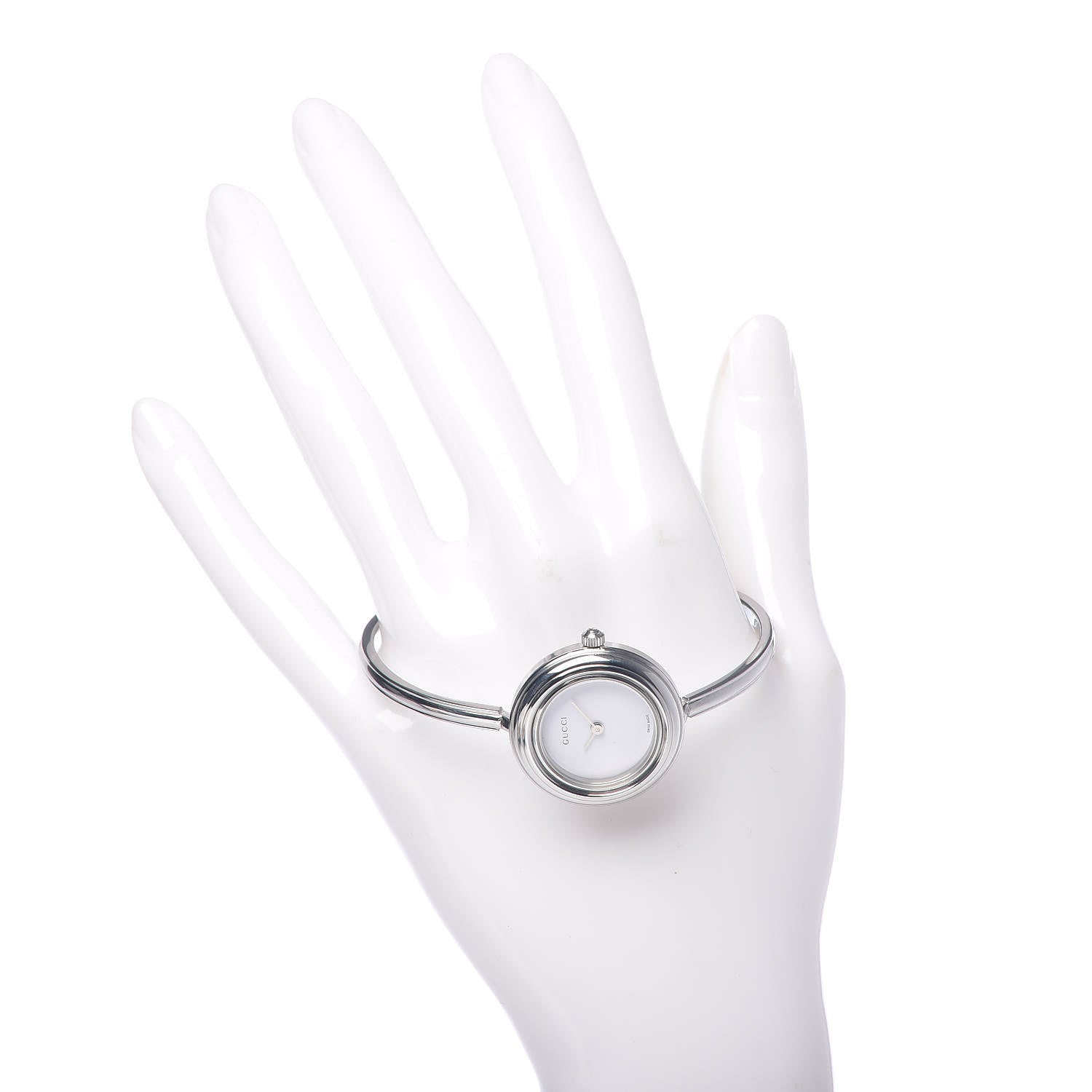 Gucci Stainless Steel 26mm Interchangeable Bezel Quartz Watch 2 of 8