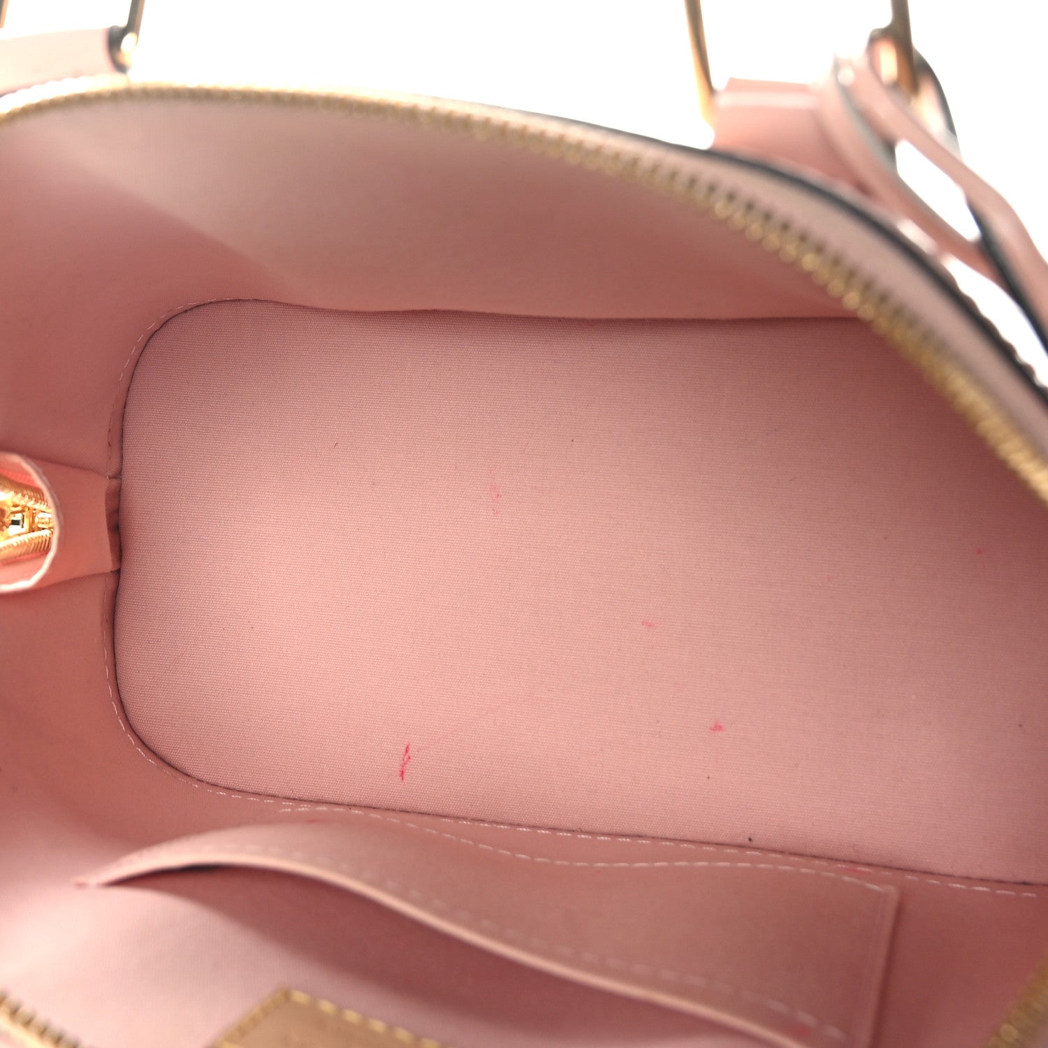 Louis Vuitton Vernis Alma BB Rose Ballerine 5 of 10