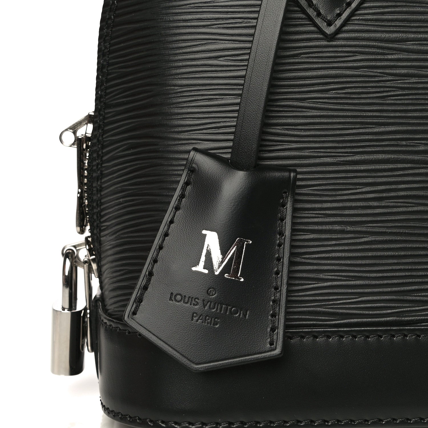 Louis Vuitton Epi Alma BB Black 10 of 12