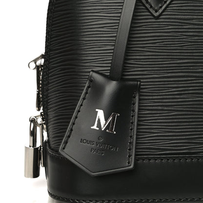 Louis Vuitton Epi Alma BB Black 10 of 12
