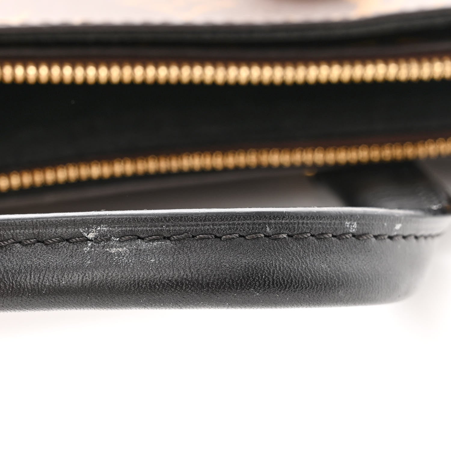 Louis Vuitton Monogram Flower Zipped Tote MM Black 12 of 12