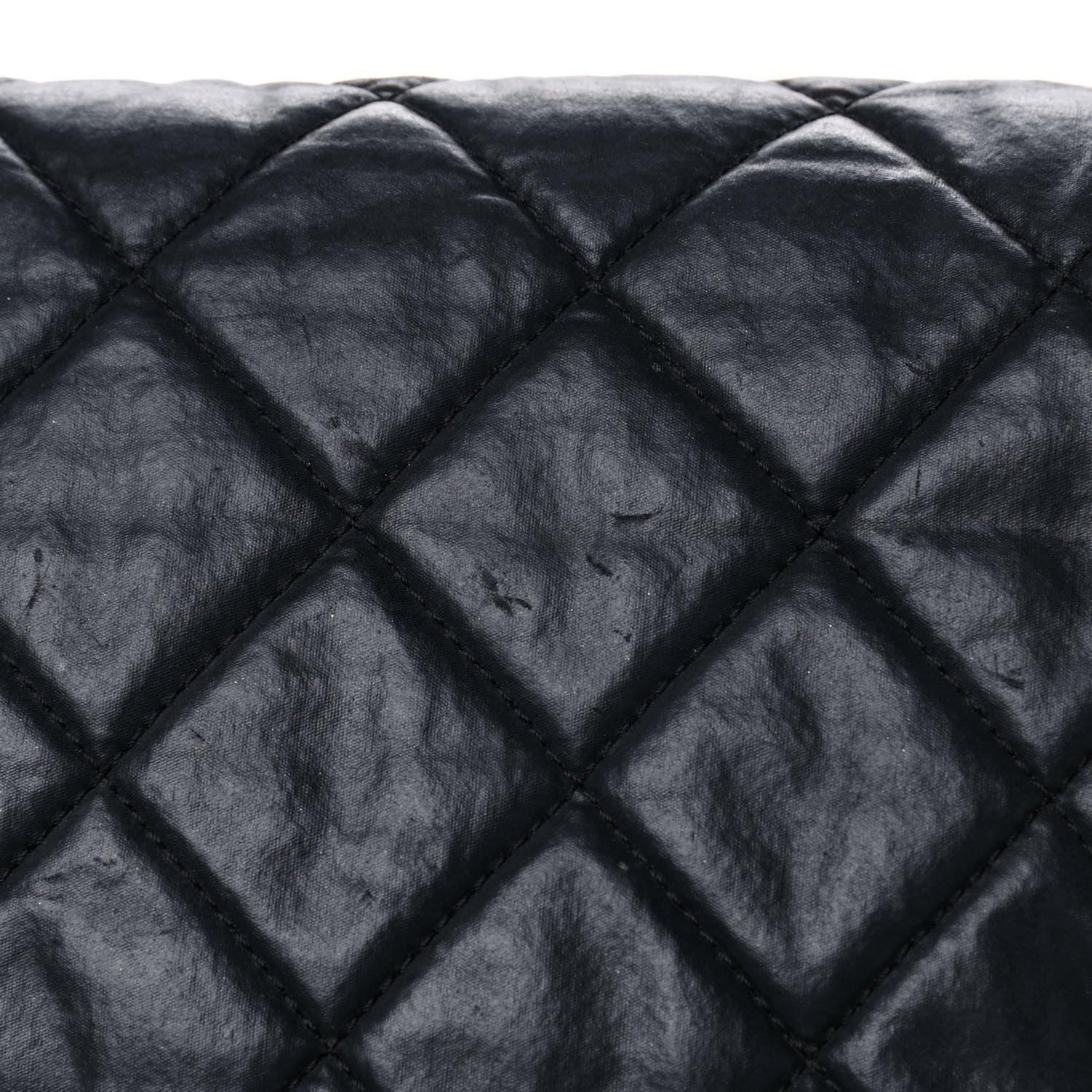 Chanel Nylon Quilted Coco Cocoon Messenger Black 11 of 14