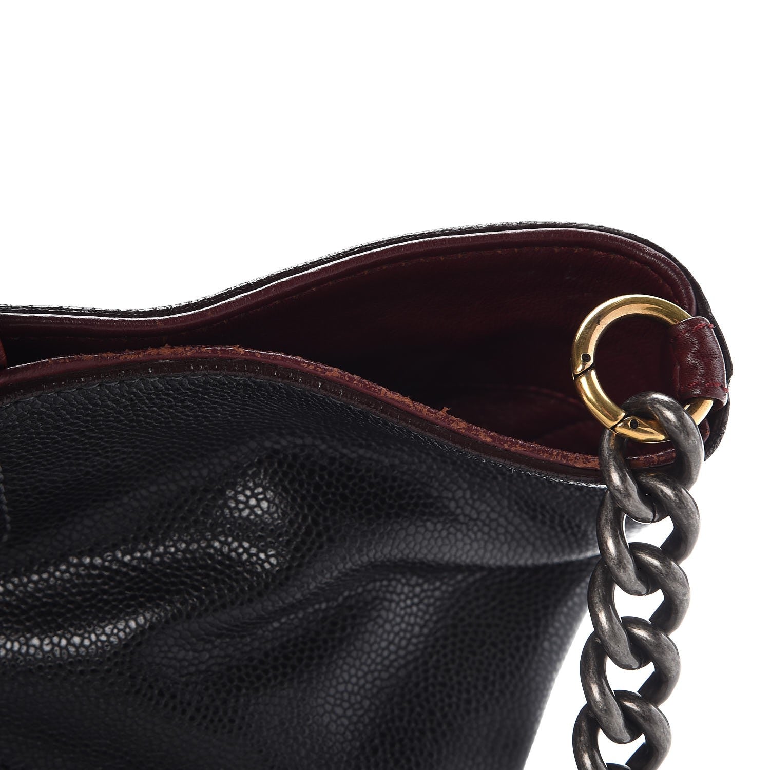 Chanel Caviar Mademoiselle Tote Black 10 of 11