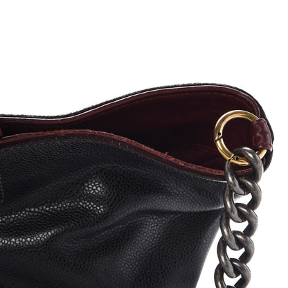 Chanel Caviar Mademoiselle Tote Black 10 of 11