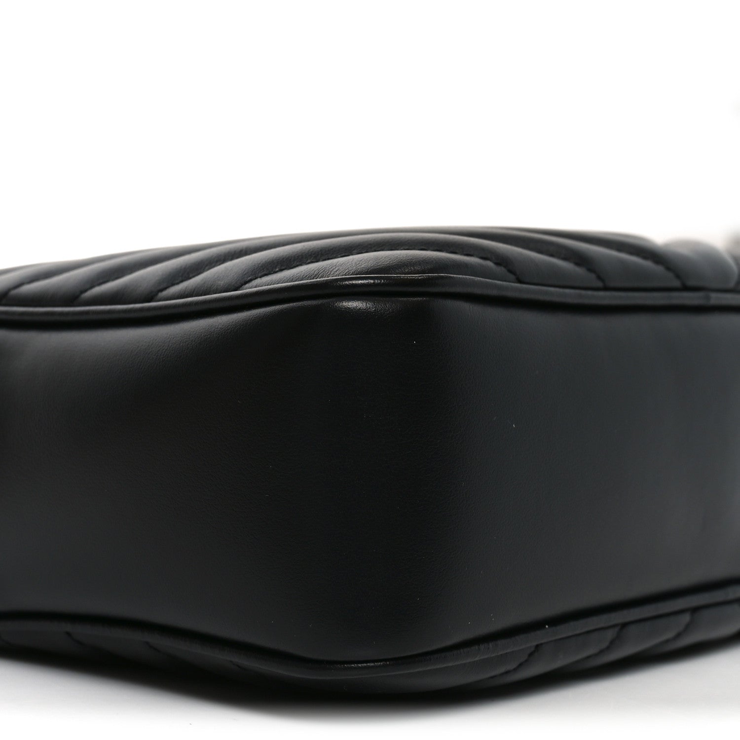 Saint Laurent Calfskin Matelasse Monogram Lou Camera Bag Black 9 of 10