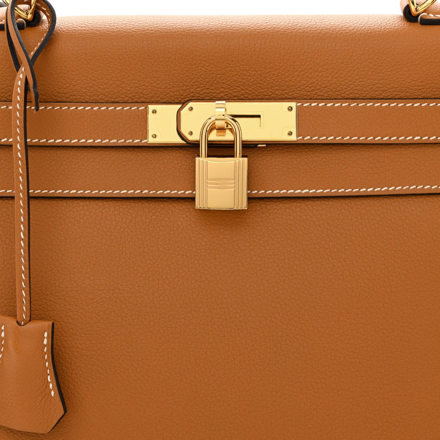 Hermes Evercolor Kelly Retourne 32 Toffee 8 of 13
