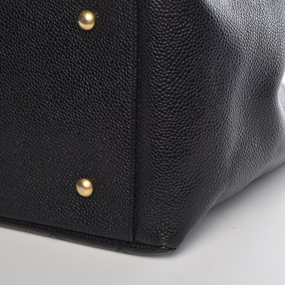 Chanel Caviar Quilted Petit Timeless Tote PTT Black 12 of 12