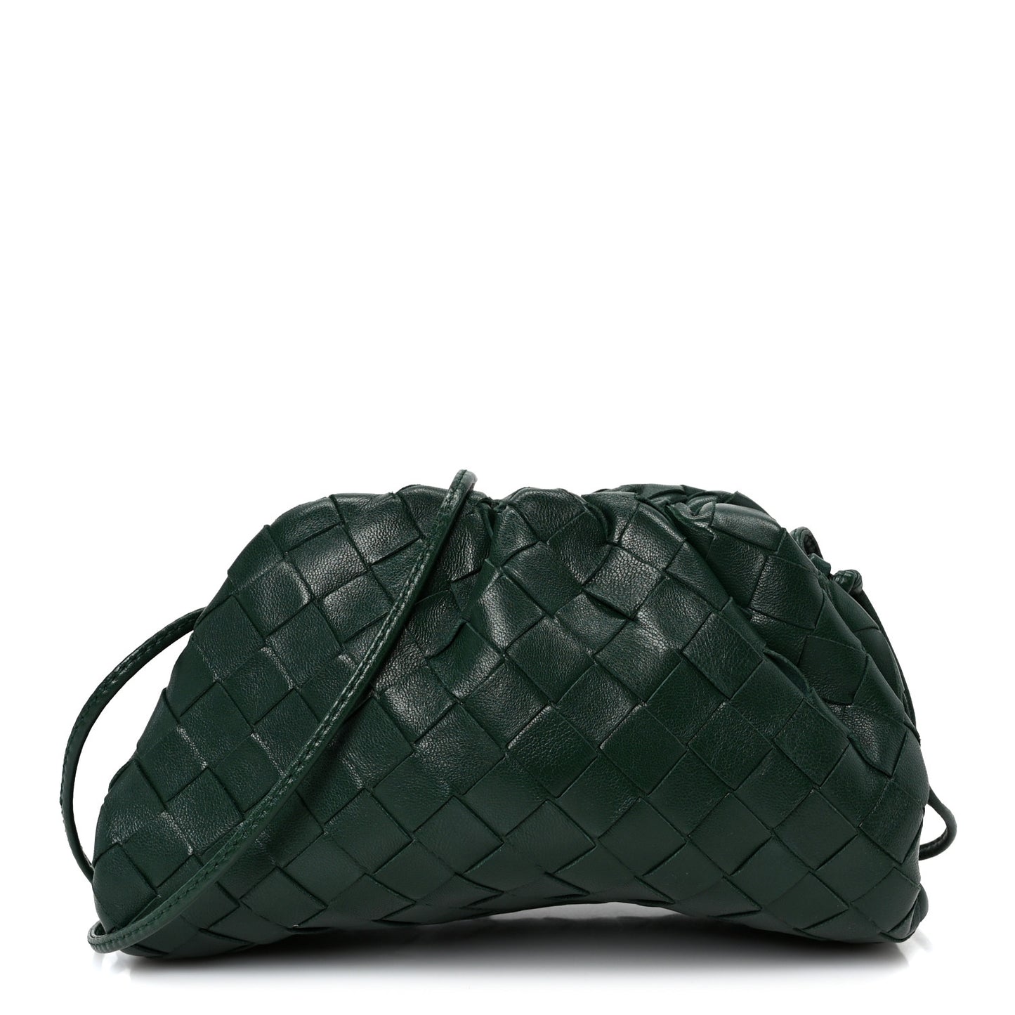Nappa Intrecciato The Mini Pouch Raintree