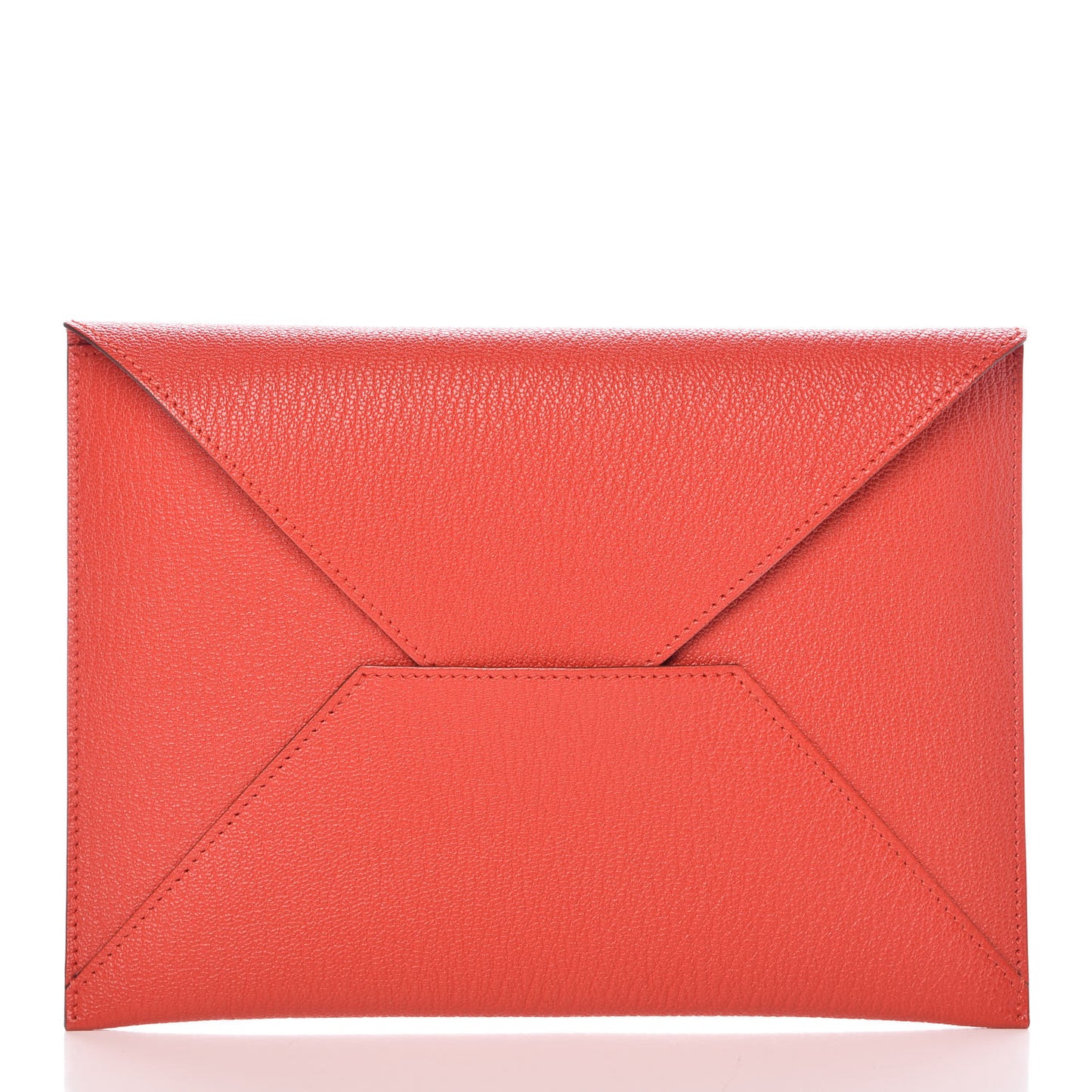 Chévre Mysore Envelope Trio Wallet Rouge Tomate Orange Lime
