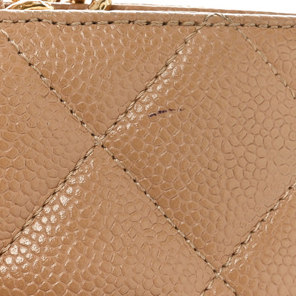 Chanel Caviar Quilted Medallion Tote Beige 12 of 12