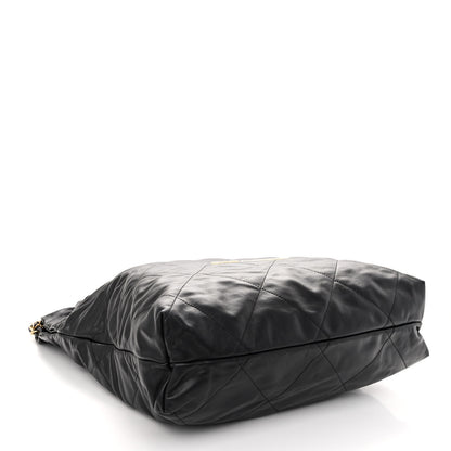 Chanel Calfskin Quilted Large Chanel 22 Black 5 of 11